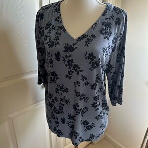 J Jill French blue with navy top​